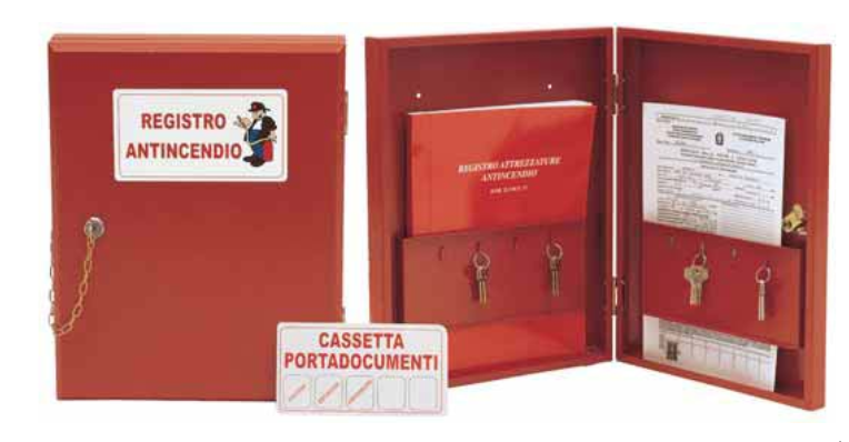 Vendita Cassetta in lamiera per registro attrezzature antincendio